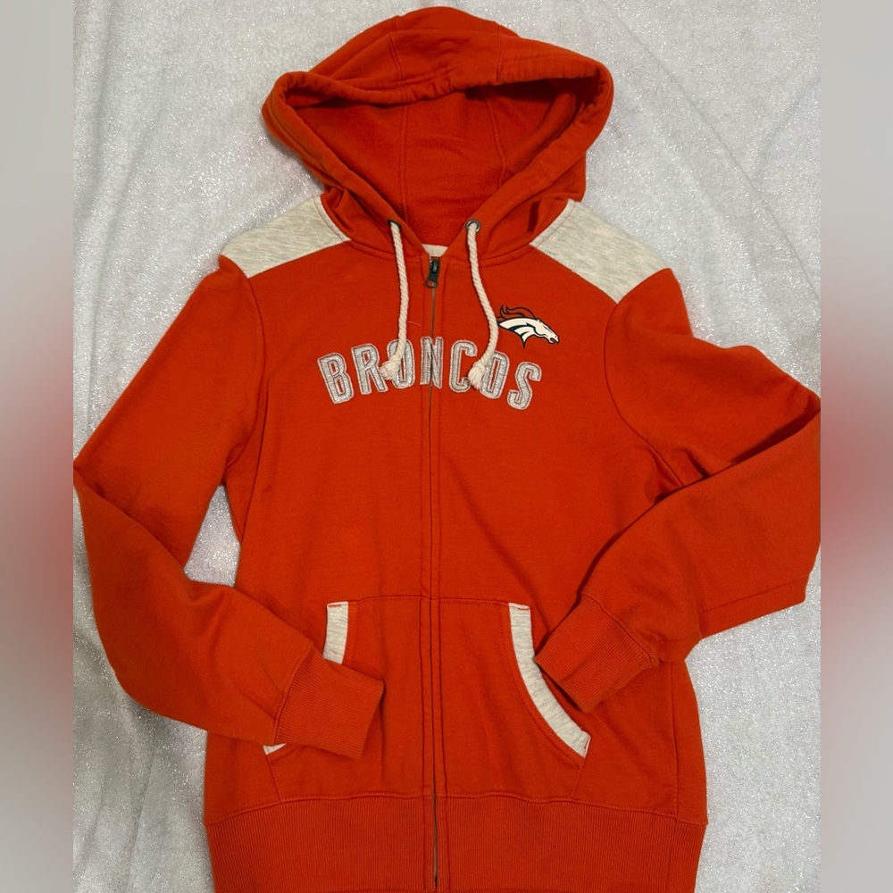 Majestic Denver Broncos zip up hoodie